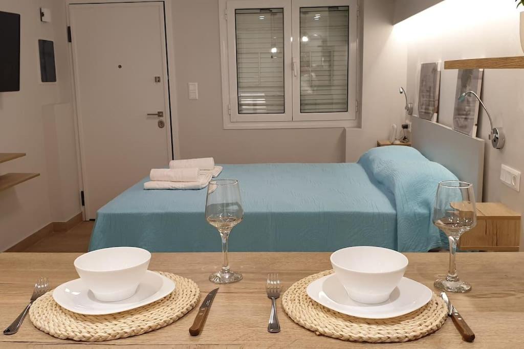 Stylish Studio Near Athens Hilton, Self Check-In! Bagian luar foto